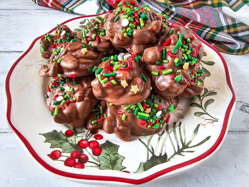 Christmas crockpot candy