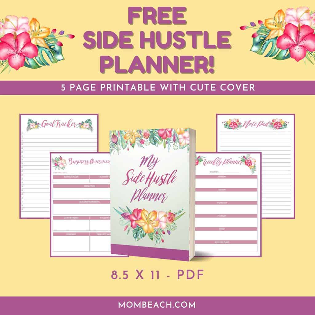 Free Side Hustle Planner