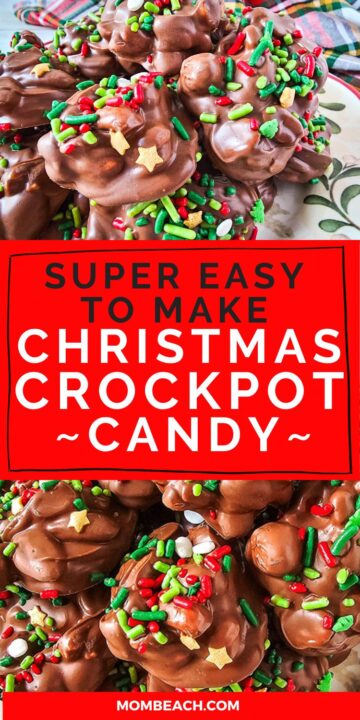 Christmas Crockpot Candy Pin